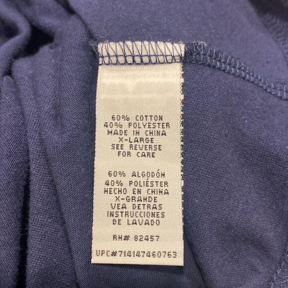 National Lampoons Christmas Vacation  Blue Dont Hog The Nog T-Shirt  XL - Picture 8 of 11